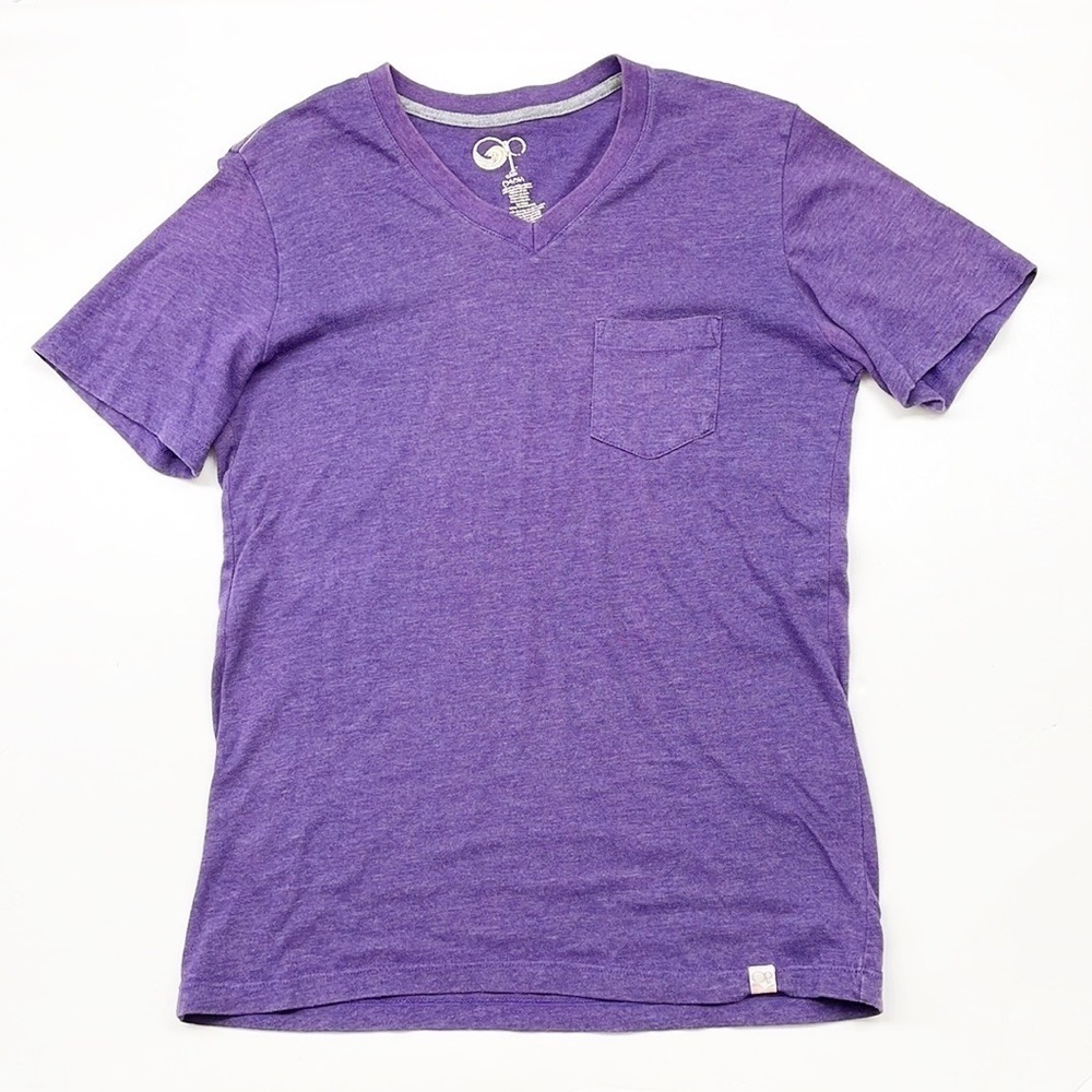 OP Ocean Pacific purple v-neck t-shirt